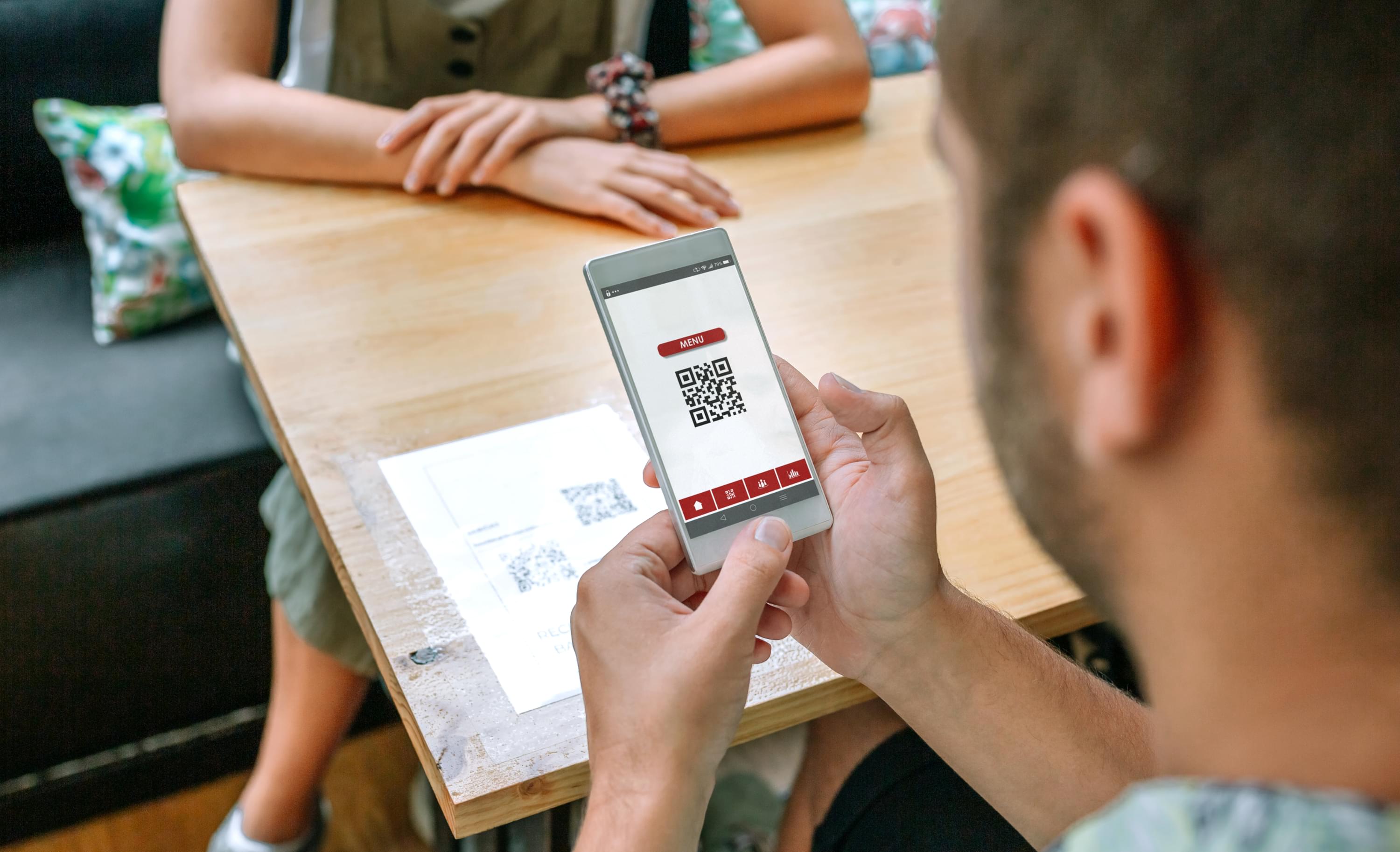 One of the modern trends among restaurants is using QR code for their digital menus.